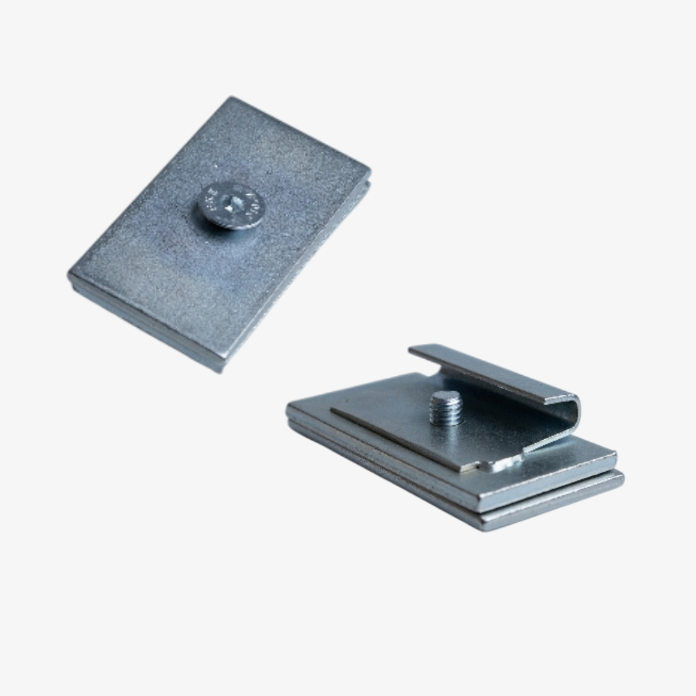 Reclamebord klem
